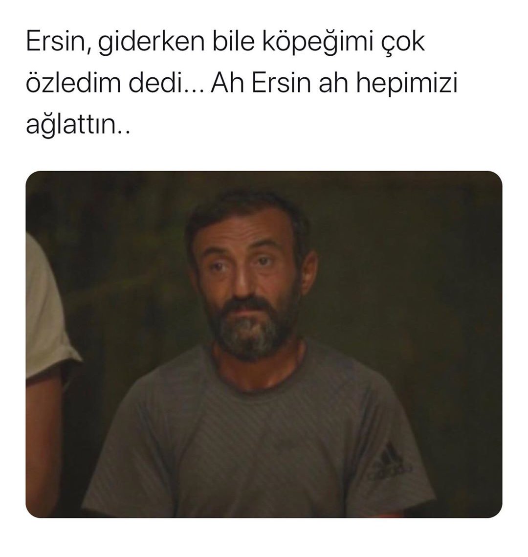 BbuseeT's tweet photo. Dicek fazla bişey yok😢
#ersinkorkut 
#survivor2020 https://t.co/843z7moX0g