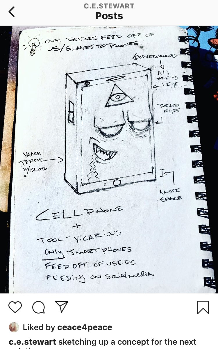 CHAD1LLAC88's tweet photo. Rough sketch for new canvas @LewnaticLive @mjkeenan @joerogan @houstonlifetv @Classypax @tonyhawk @BunBTrillOG @ericwareheim https://t.co/ILyS3yZmdZ