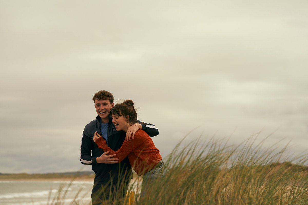 rte's tweet photo. Marianne: “Is he your best friend do you think?” 
Connell: “No...you are.”
🥰
#NormalPeople https://t.co/40sE0vOSuE
