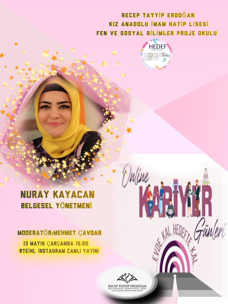 rte_aihl's tweet photo. Yarın instagram canlı yayınla saat 15:00 te Yönetmen Nuray Kayacan konuğumuz olacak. Tüm öğrencilerimizi bekliyoruz. Sorularınızı hazırlamayı unutmayın😊👍 @NurayKayacan @2525Ibrahim @sultangazimem1 @ist_mem_din @yilmaznazif https://t.co/LvYUOqARGB
