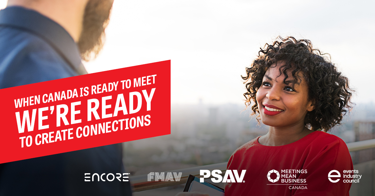 Share and spread the word! Meetings and events in Canada unite 49 million participants every year. Learn more: bit.ly/2W87FPM

#MeetingsWork #EventsWork #MMB #meetingprofs #eventprofs
