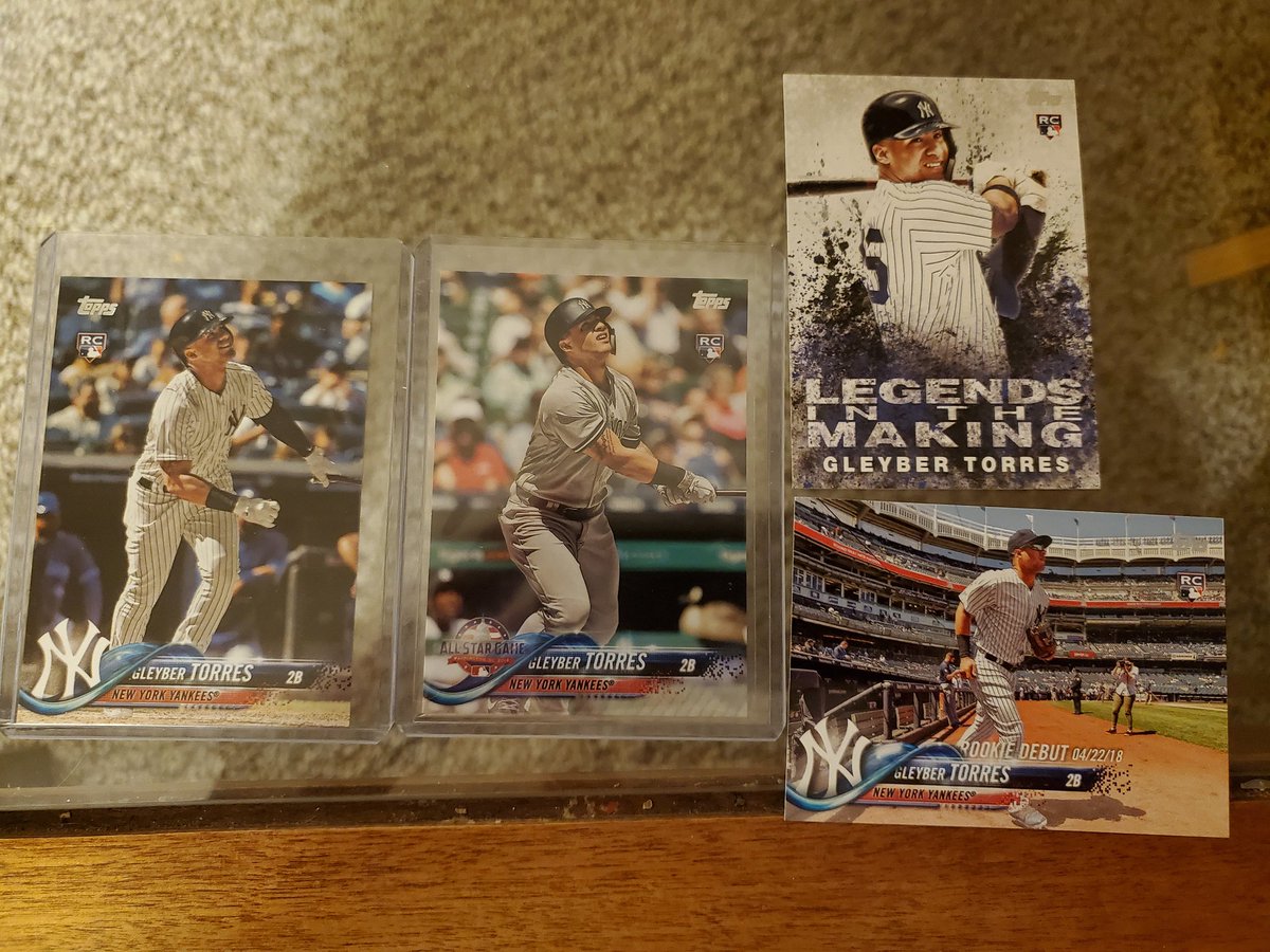 Torres rookiesLeft to right, $15, $5, $1 for two on rightWhole lot $20