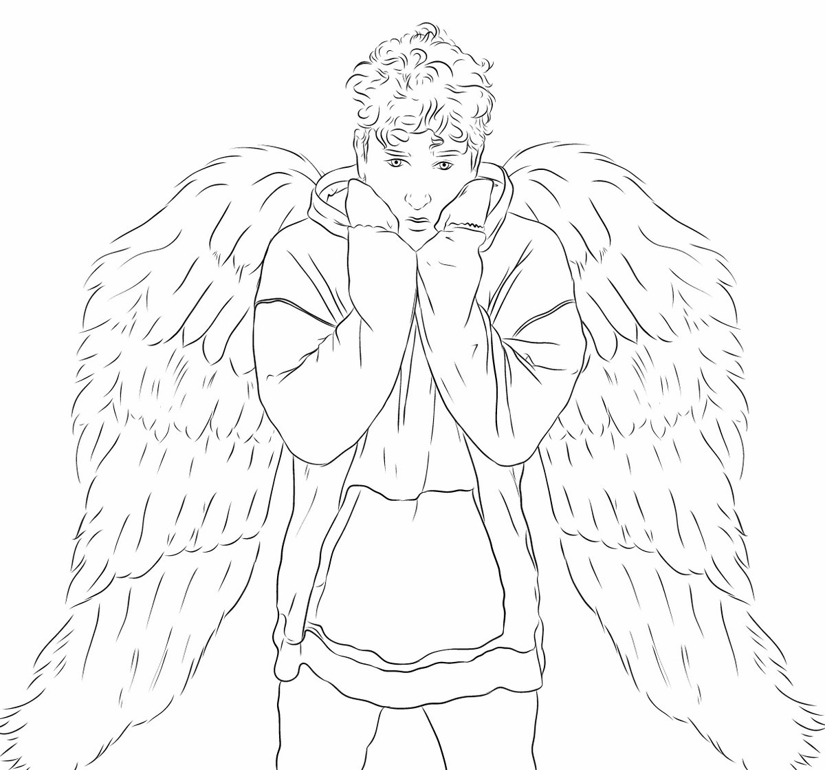 hestylespt's tweet photo. I'm doing a draw in honor of Corey 

I'm going to write some supporters names in the background so if you want your name on it reply this tweet.

#blueforcorey
#RestInPeaceCorey
#RestInPeaceCoreyLaBarrie https://t.co/EJAuS36RhZ