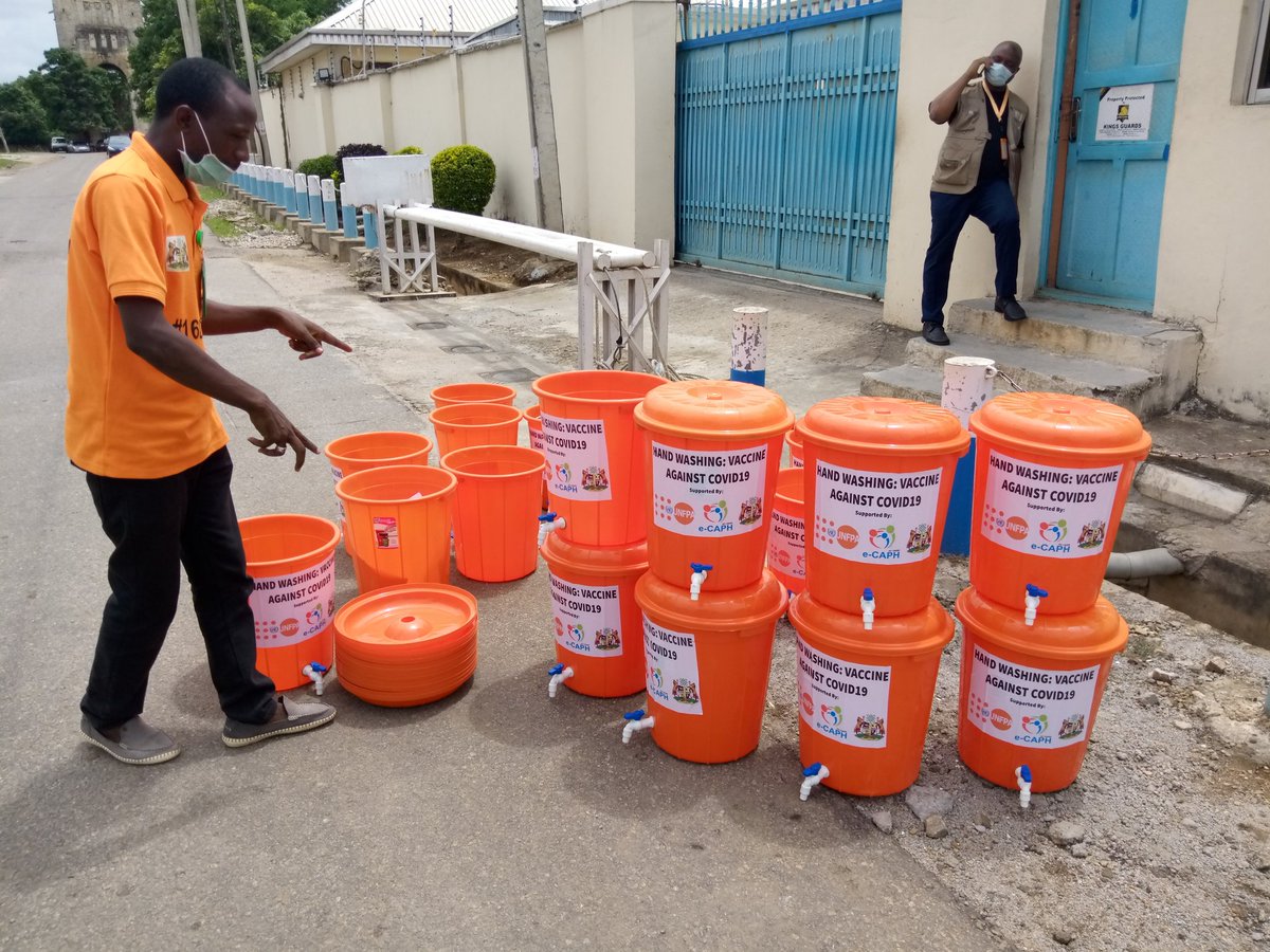 eCAPHNG's tweet photo. We are set for the management of the spread of #COVID19 in our society, thank you @UNFPANigeria for the support @MariamaDarboe18 @riseupforgirls @unwomenafrica @UNICEF_Nigeria @WHONigeria @KDHSSD @HafsatMohBaba @elrufai @anayd_africa @zailaniajmusa @streetchilduk @kagara_hafsy https://t.co/ukKK0IEw1T