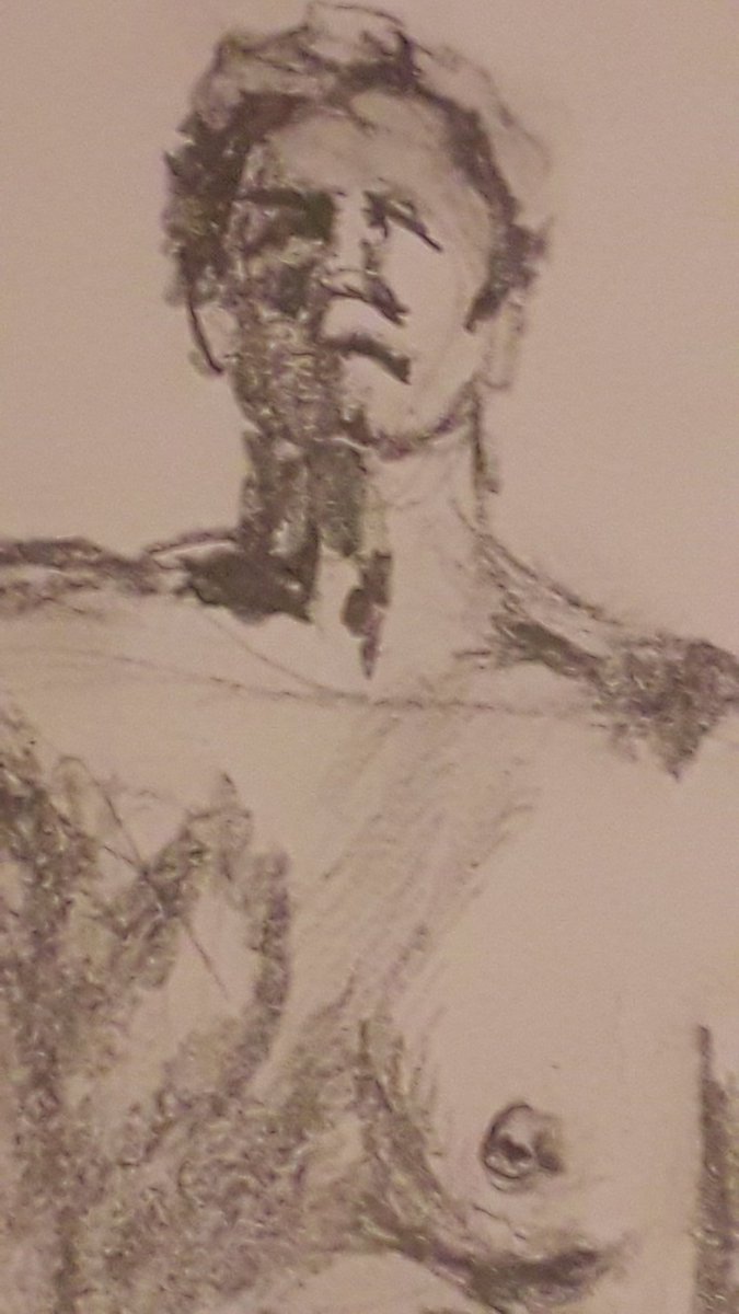 LittlePieceLand's tweet photo. #Lifemodel Kat/Cat 💕 you are a beautiful and brave human being, I'm so sorry I couldn't do you justice.

#LifeDrawingLive @BBCFOUR https://t.co/dZKTRt9Ssh