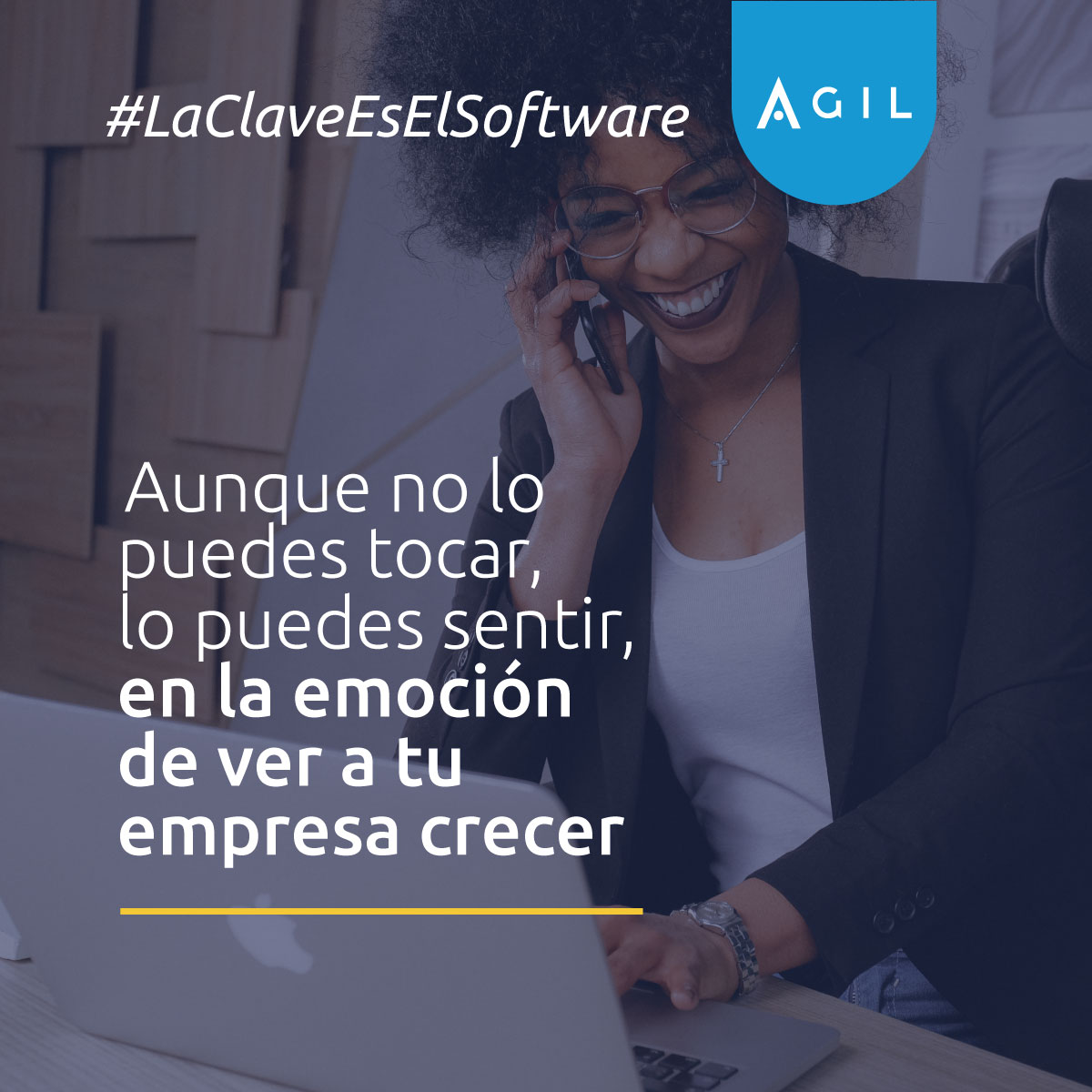 AGIL_Software's tweet photo. En @AGIL_Software estamos seguros que #LaClaveEsElSoftware 💫, por eso desarrollamos servicios y soluciones tecnológicas para seguir acompañando y apoyando a nuestros clientes 🇨🇴🤝 #EBSoftwareSAS https://t.co/aX1nkpkGv0