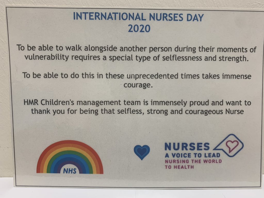 janjoro's tweet photo. Priviledged to work with amazing Nurses working relentlessly to meet the needs of children@ young people and families especially in current challenging circs Go HMR children’s community health teams🤟you rock! #NationalNursesDay @Nick385Sharp @biddy76  @VickT75 @luisawalker75 https://t.co/vpd1NEPJXo