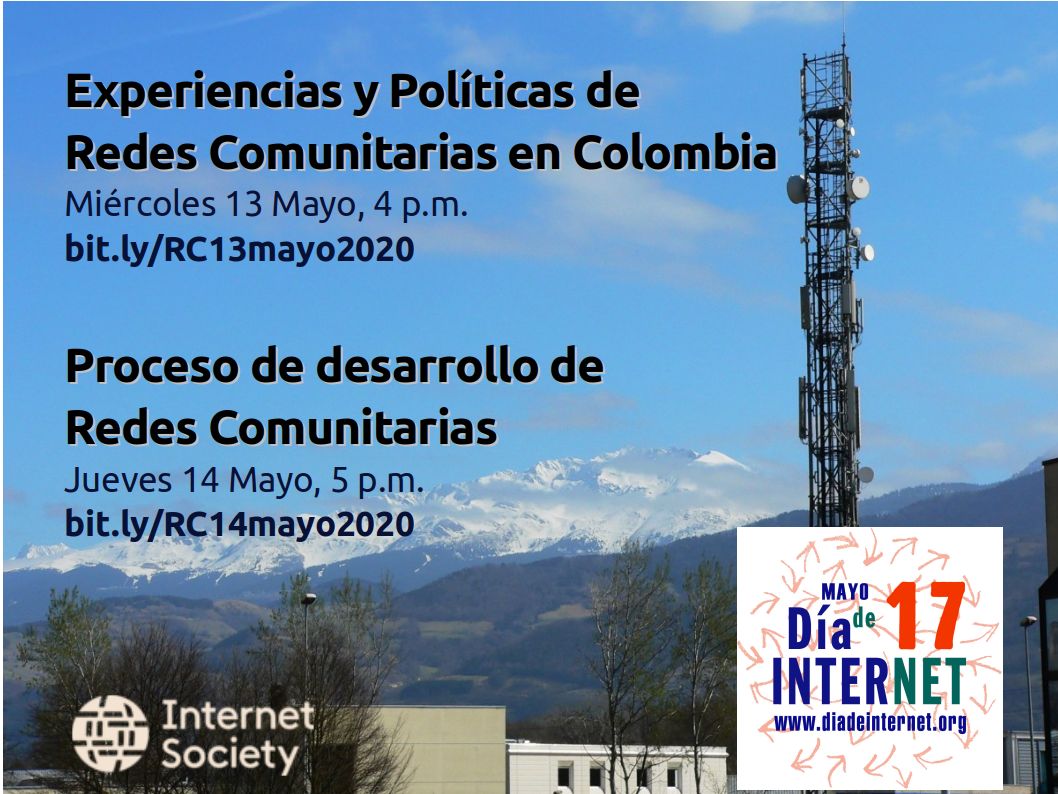 ApropiACYT's tweet photo. Experiencias de #RedesComunitarias en Colombia https://t.co/LwBHNW6rgw y panel sobre cómo iniciarlas https://t.co/fNagHGT2y0, con participación de @Colnodo @NuestraRedOrg @Network_Bogota @Karisma @ApropiACYT @ISOCcolombia Se realizará por Zoom, inscribiéndose en los enlaces. https://t.co/mur5o1LSca