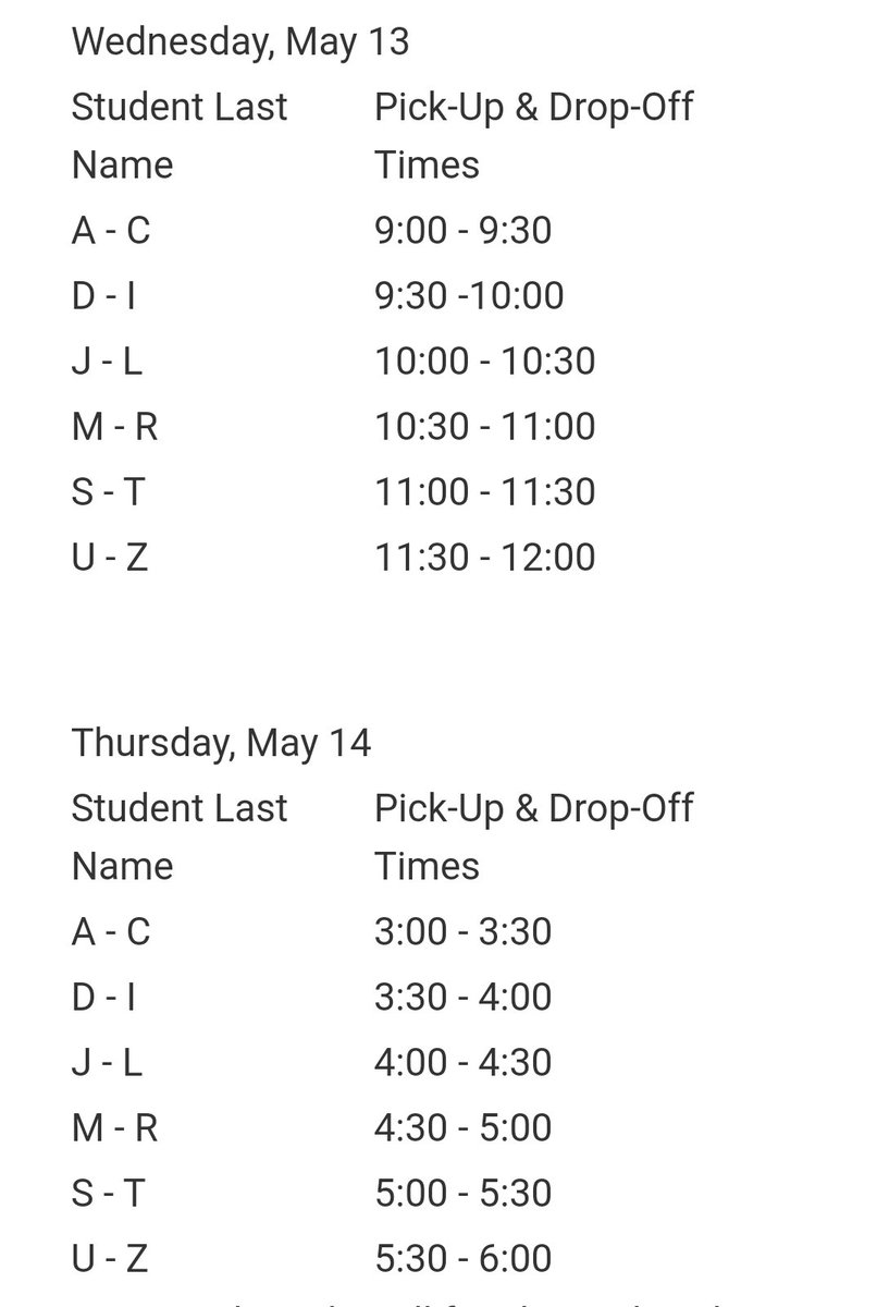 clair_coach's tweet photo. #BBMSBroncos Pick up personal items and drop off any school issued athletic wear tomorrow or Thursday.  See before for times.  Check email and Google Classroom for details.  #BBMSathletics #CFBathletics https://t.co/FuUTKZJ1Py