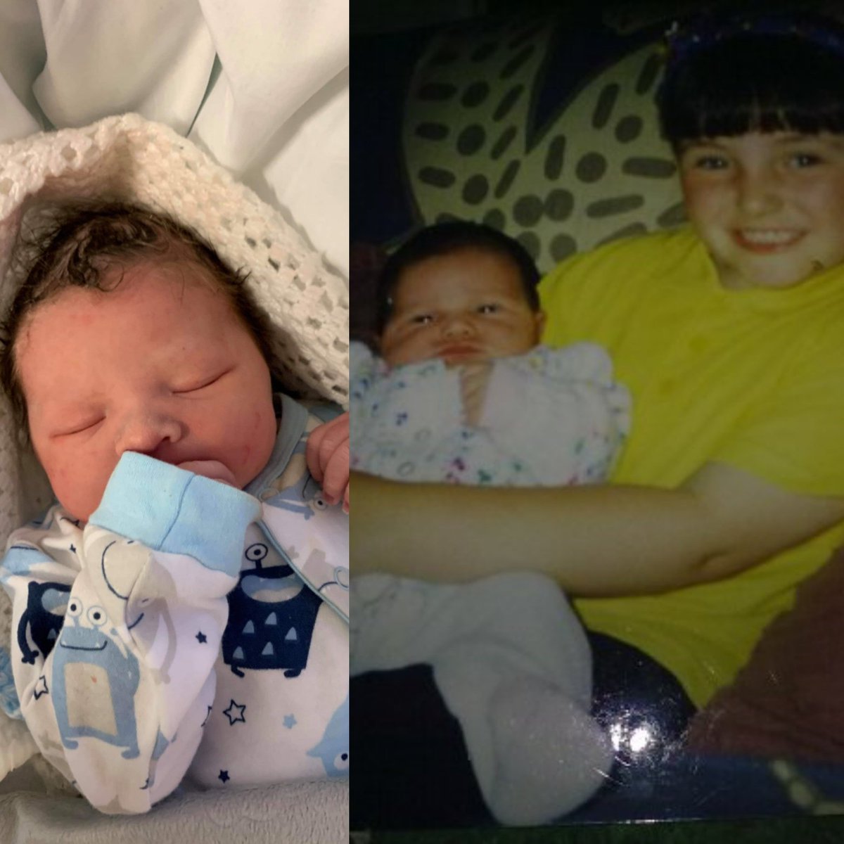 Jessimpson01's tweet photo. Huge gratitude for everything Carlisle Maternity did for my little sister & my beautiful nephew 💙
Doesn't seem that long since mum brought you home & now look at you a mum yourself @NatalieSimps
Welcome to the world Sean Sisson 💕
#LockdownMiracle #Perfection #FirstNephew https://t.co/fmKIo2BtOn