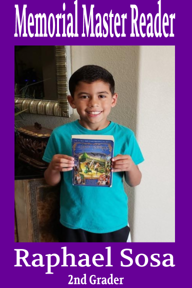 WISDMemorialLib's tweet photo. Let us congratulate our new Memorial Master Readers, Raphael Sosa and Ralph Kerr! Great job! We are very proud of you! Continue to read and lead!

They are now part of the Virtual Master Reader Wall of Fame https://t.co/DIPxKjM1C9

#MemorialStrong
#WISDStrong
#TheRightChoice https://t.co/SRWz32qoBE