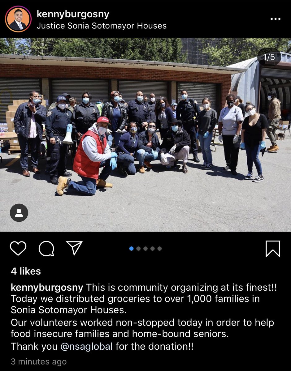 lperrr's tweet photo. Nothing makes me happier than people coming together to help those most in need. So happy to have been able to partner to make this happen. #nsastrong
#nsacares 

@KennyBurgosNY @rubendiazjr @revrubendiaz @NSAGLOBAL https://t.co/AaxWYy9GB3