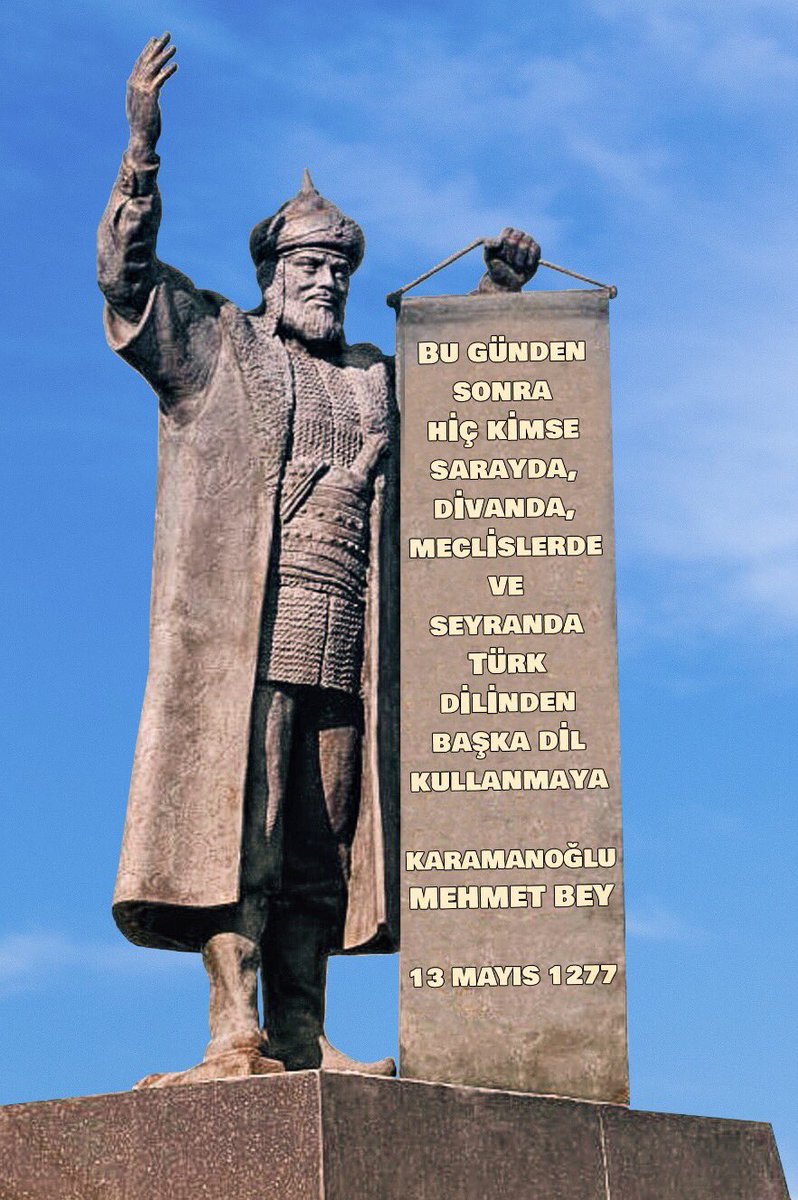 VeliBozkir's tweet photo. 743. Türk Dil Bayramımız kutlu olsun https://t.co/uByb3pHB4D