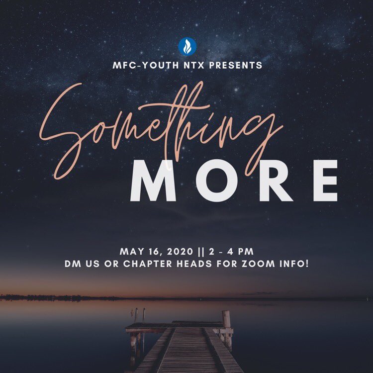 mfcyouthdallas's tweet photo. Happy May, friends! We pray that you’re doing well, wherever you are. Join us for our assembly this Saturday, May 16, at 2 PM! It’s via Zoom, so please contact your chapter heads or household servants, or DM any mfcyouthdallas account. Thank you guys, God bless! https://t.co/ovkkVZIQS3