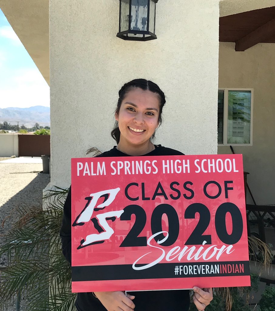 PSHSPALM's tweet photo. Last week PSHS staff rallied to give seniors their signs, and we captured a few pictures for you all to see. Congratulations class of 2020, we’re proud of you! #ForeverIndian #PSHSpride https://t.co/lCTCoSH7WN