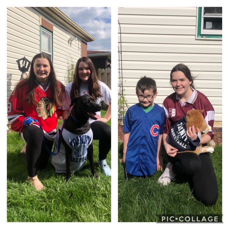 trinSoftball's tweet photo. We have some more players that want to show off their spirit week looks for Jersey Day! https://t.co/Xm8gCidGWo