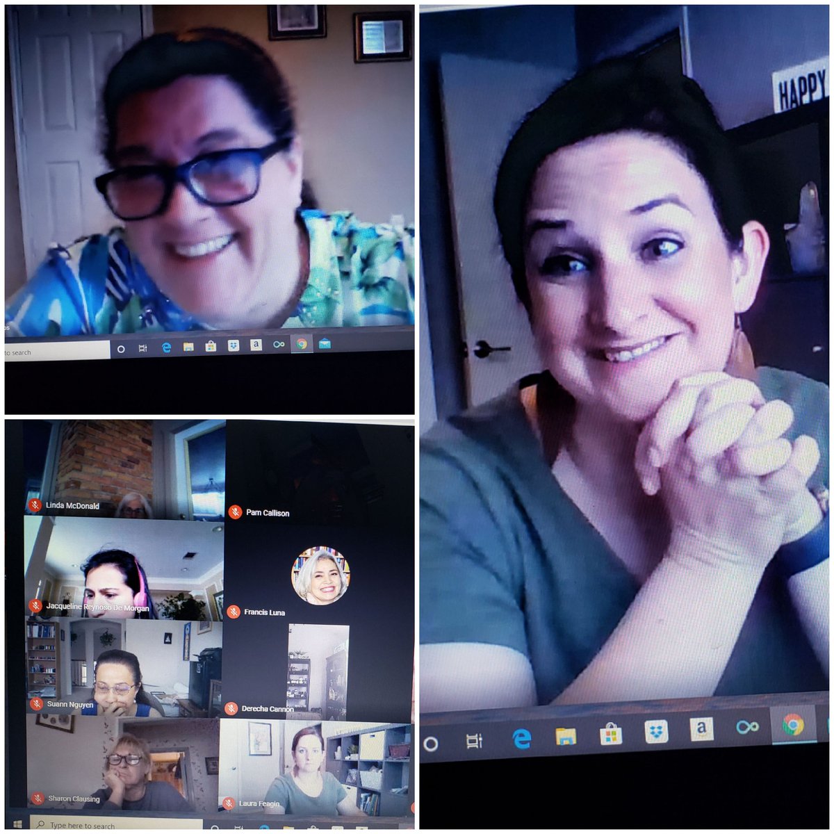 GISDhealth's tweet photo. Love seeing all of our hardworking nurses at one of many online meetings. #GISDNursesAlwaysConnected #GISDAlwaysConnected https://t.co/ARUDajejJ8