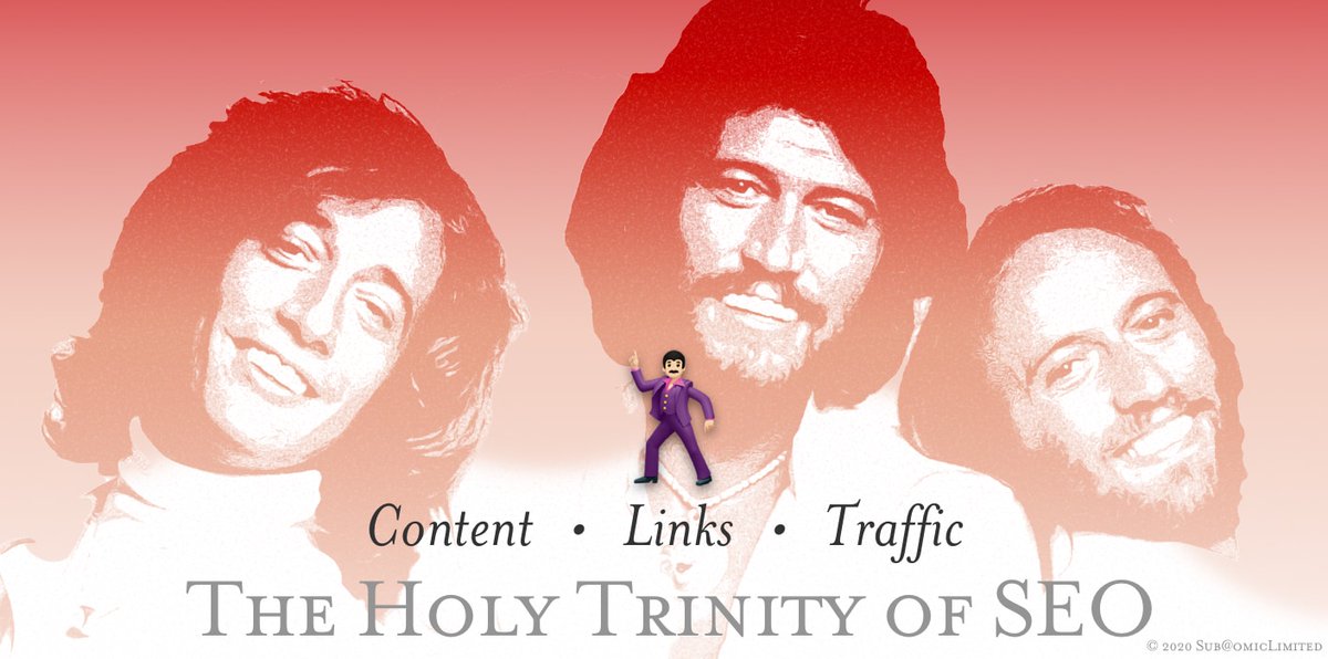 The holy trinity of SEO - content, links, traffic. 🕺🏻 theartofsearch.co.uk/blog.php?pg=124
