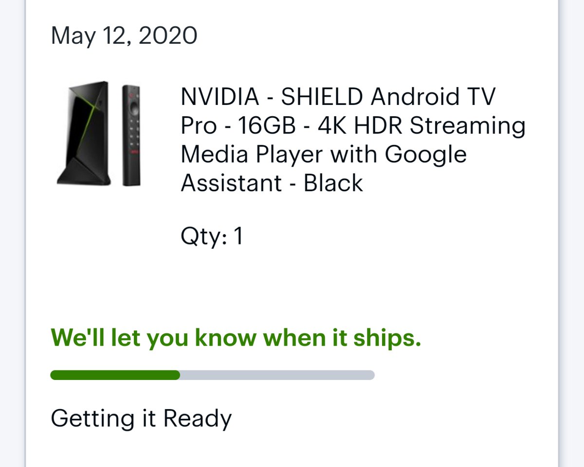 Natiredgals's tweet photo. Finally got one after watching it go in and out of stock! #ReadyToStream https://t.co/xwiv5pq3Nh
