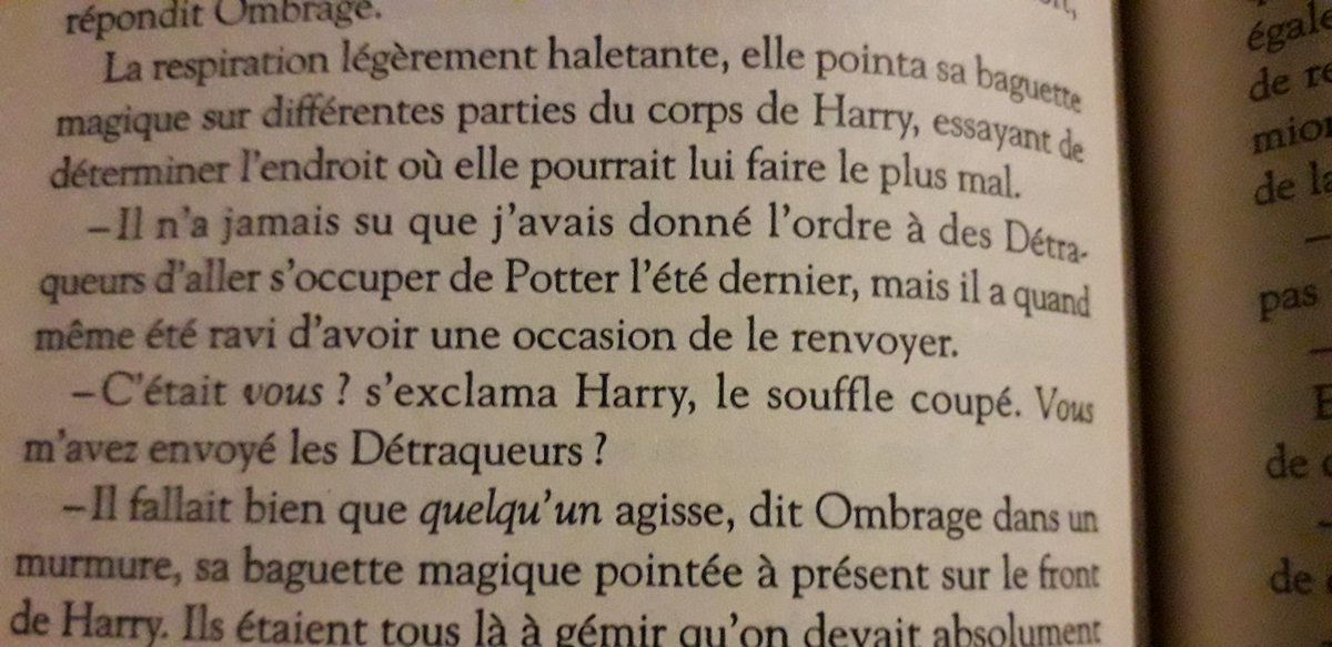 HaiseKan's tweet photo. Si il y a bien un mystère qui est résolu dans le livre mais pas dans le film. Ombrage est bien plus détestable dans le bouquin. #HarryPotterEtLOrdreDuPhenix https://t.co/qsvTHCSUMZ