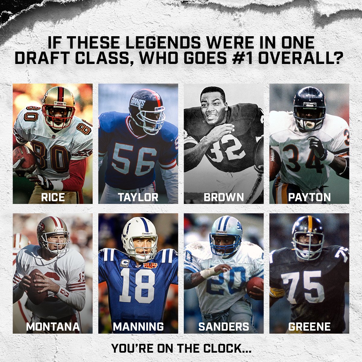 You get one pick. ⬇️