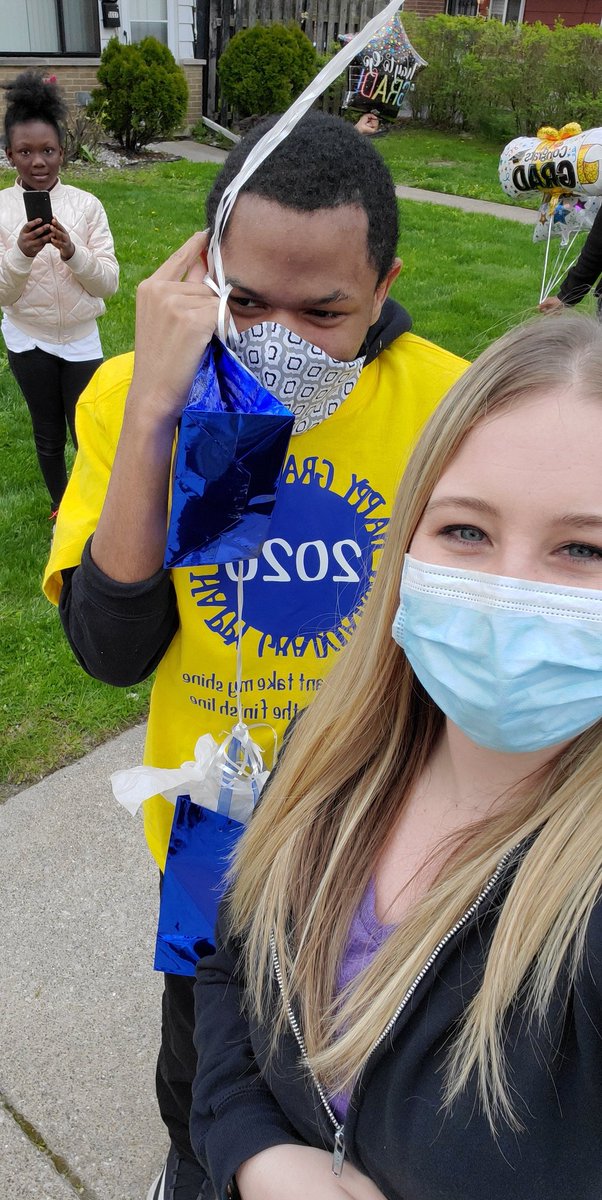 MissTermunde's tweet photo. Today has been an emotional roller coaster. It was more than just a parade to celebrate my seniors, it was goodbye. These students have become my family the past 4 years. To my 2020 graduates, I love you all so much and can't wait to see the things you accomplish. Love, Mrs. C ❤ https://t.co/GNu3yx936a