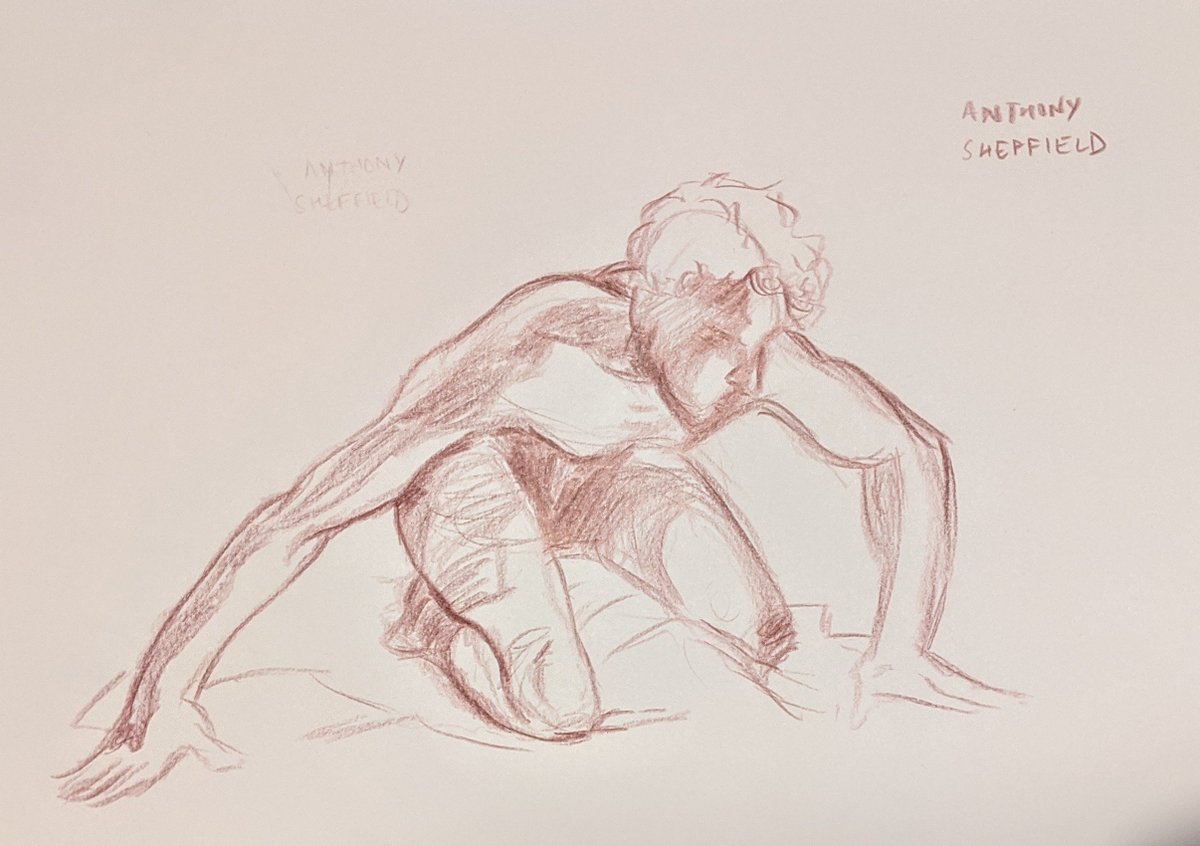TheFlatcaptain's tweet photo. #LifeDrawingLive #BBCFour #BBCArt #lifedrawing #Narcissus Enjoyed the BBC Four Life Drawing session. Liked how this one turned out. https://t.co/snMcBHfFQE