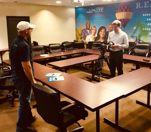 LongviewChamber's tweet image. Something is happening at the Chamber!  Stay tuned.  Thank you to #WilliamJohnson at #KTEK, and #JasonJameson and #JasonWithrow for your help today!
#ChamberStrong #StrongView #LongviewTX