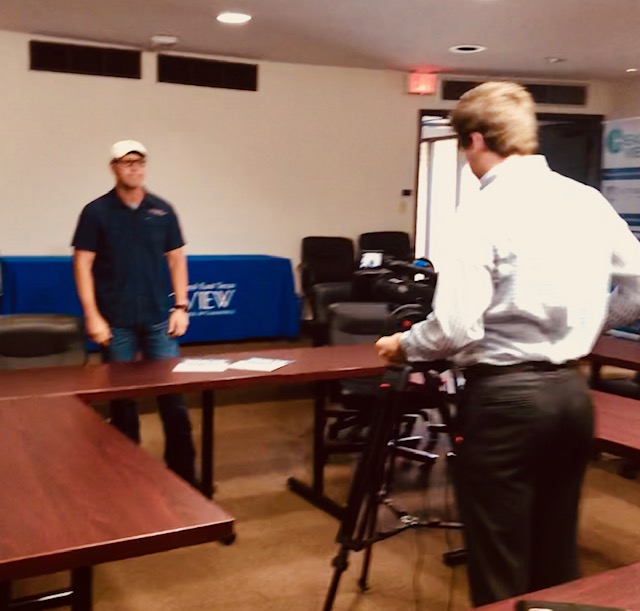 LongviewChamber's tweet image. Something is happening at the Chamber!  Stay tuned.  Thank you to #WilliamJohnson at #KTEK, and #JasonJameson and #JasonWithrow for your help today!
#ChamberStrong #StrongView #LongviewTX