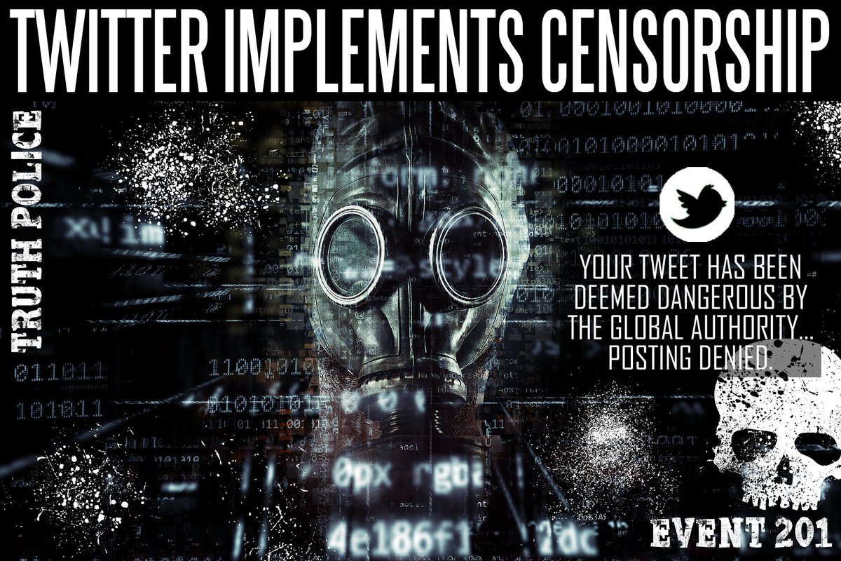 WickedPrepping's tweet photo. 🕵️‍♀️Censorship Increases... Event 201 Protocols being Implemented😱

---> https://t.co/7evfp2F8T1 👀

#CENSORED #Censorship #Prepping #truth #Event201 #GatesAgenda https://t.co/lx3au5B8D7