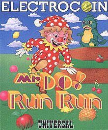 Some googling has revealed that the arcade game in the upstairs bedroom is about a clown named Mr. Do! Totally not creepy. Absolutely nothing sinister about that at all.