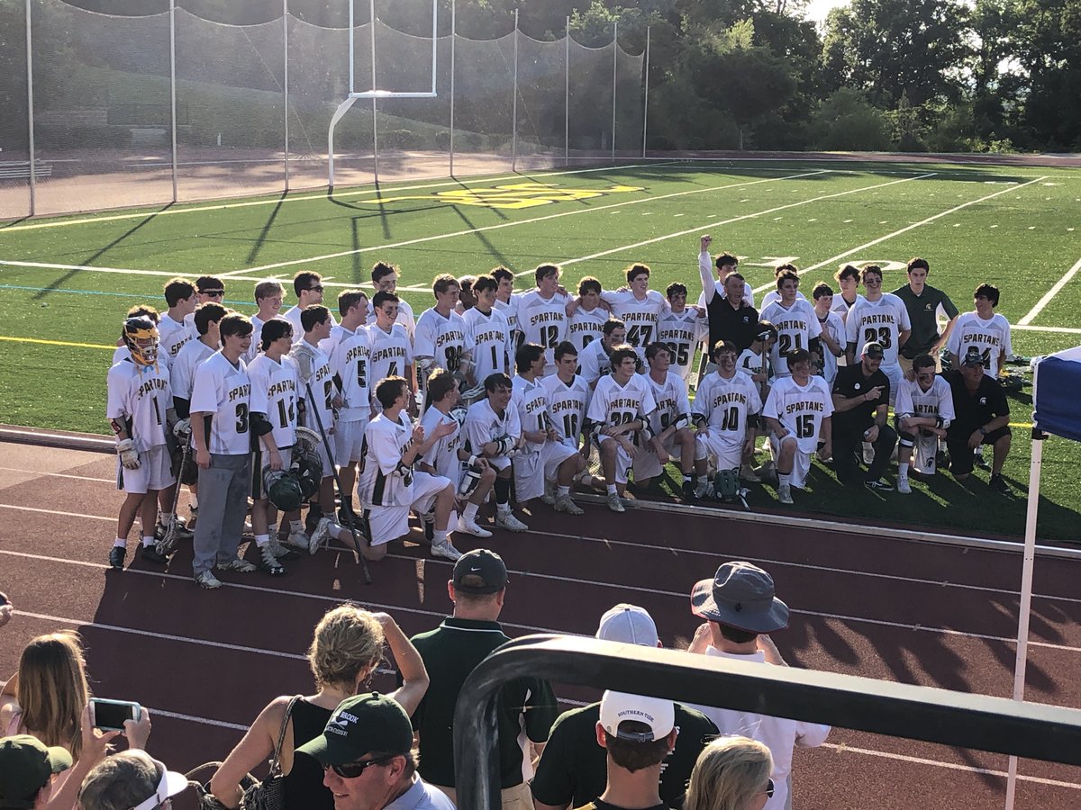 OTD in MB LAX: On 5.12.18, it was All About the Brook as the Spartans win their first championship in 11 years beating <a href="/SPHSLAX/">Spain Park Lacrosse</a> 10-9 &amp; finishing 15-0. SP won 22 of 24 F/O and had the ball most of the game but the Spartan defense held coming up with a huge stop in the final minute