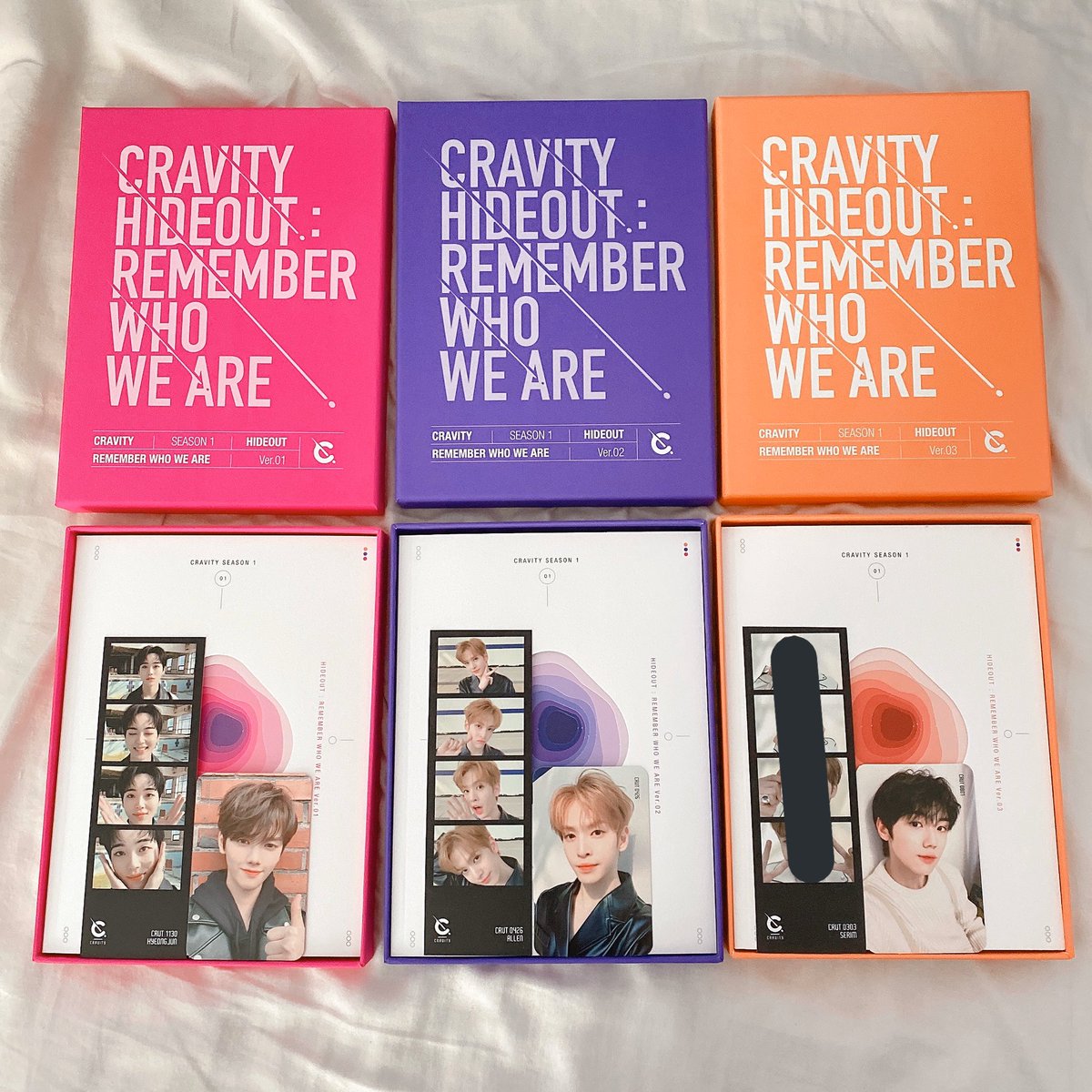 iIyserim's tweet photo. wtt cravity

have:
hyeongjun 4cut filmstrip photo strip
allen 4cut filmstrip photo strip
minhee ver 1 pc
allen ver 2 pc
seongmin ver 3 pc

want: 
any jungmo equivalents

from: usa
ww: please dm
@tradesinkpop @photocard_kpop @boygrouptrade @cravity_trades @pctradeusa https://t.co/MkB7KQXCeH