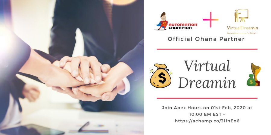 amit_sfdc's tweet photo. Thank to all our #OfficialOhanaPartner for @virtual_dreamin 
to spread the word. 

#VirtualDreamin20 #VD20

Thanks @ApexHours @automationchamp @SalesforceBen @dvdkliu @Enreeco  @danappleman https://t.co/dafEiNmjGg