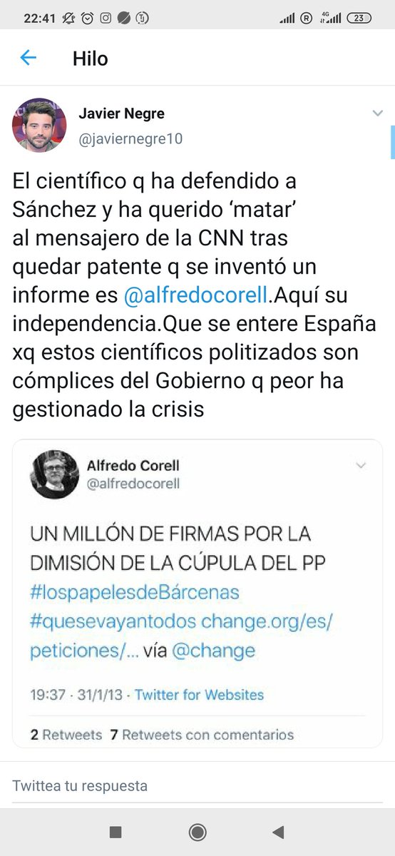 andresrguez's tweet photo. Un ejemplo de por qué no hay que dar los nombres del comité del gobierno. Tenemos unos medios carroñeros y con una masa muy idiota y que puede acabar en amenazas de más calado a la orden del sí wana // @bajoelbillete @kikollan // Vía @JesusMalaga https://t.co/BH0QnFPwI1