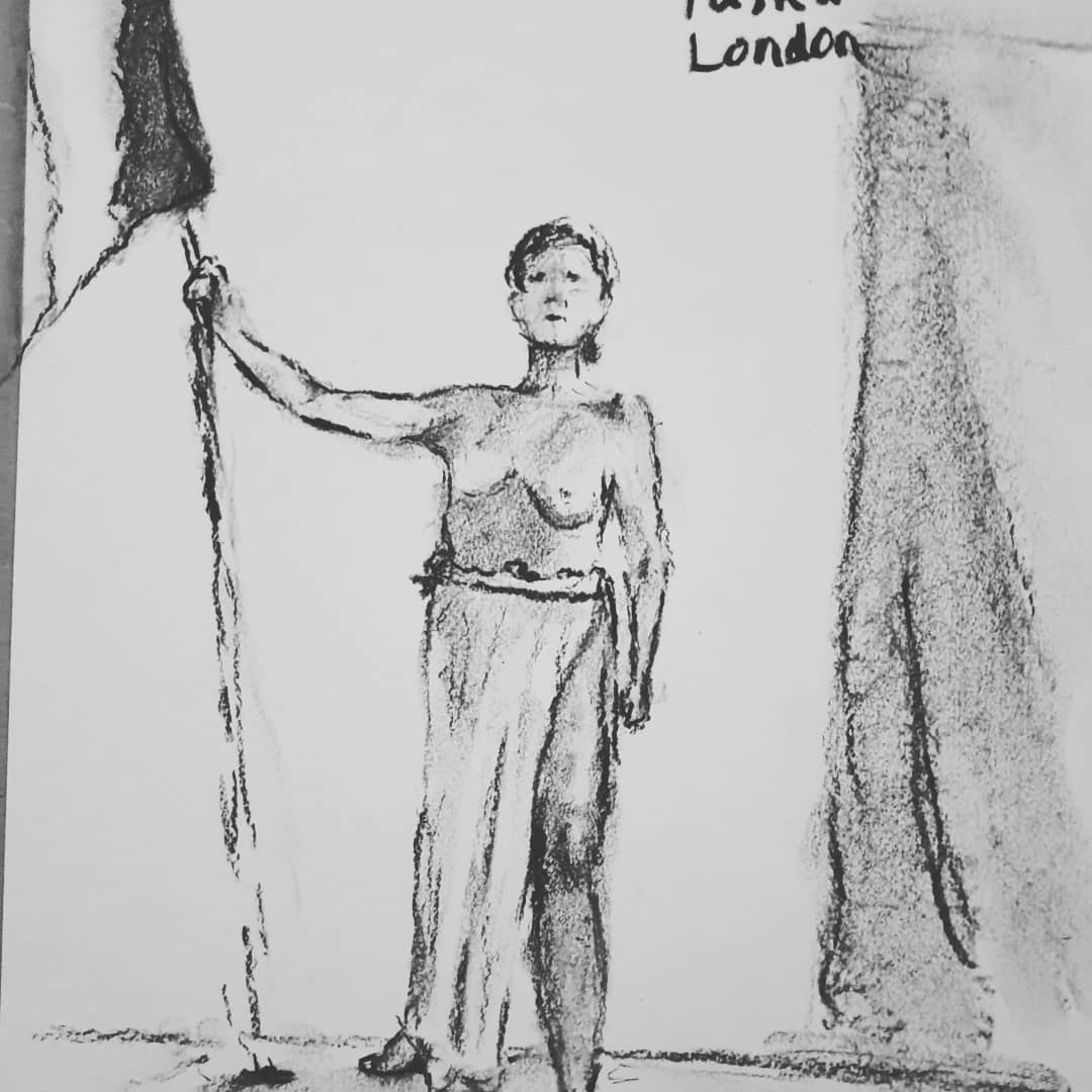Imago_Ire's tweet photo. Joined in BBC4 Life Drawing Live with @492artscollective, @janeseas_arts and @afrodecosta. 
#LifeDrawingLive #charcoaldrawing #lifeportraits #bbclifedrawing https://t.co/AuXMaNSZbM