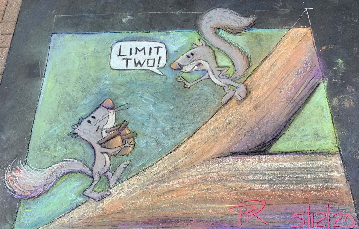 HZNElementary's tweet photo. Mr. Richards continues to impress and amaze us with his chalk art!  @HilliardSchools  #hznshines https://t.co/Tf9g5AmlFH