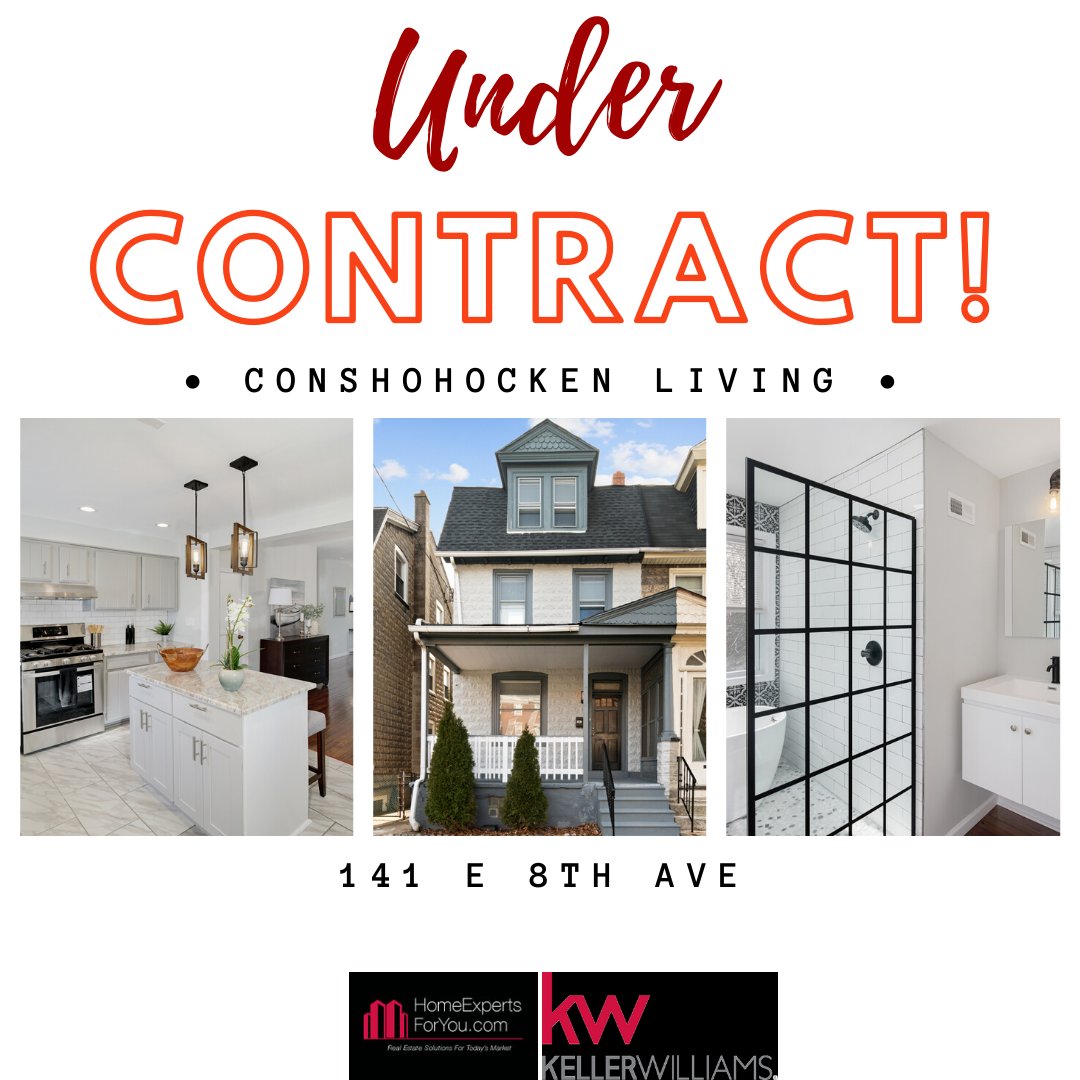 HomeExpertsTeam's tweet photo. This lovely, updated 4-bedroom twin in #Conshohocken is now #UnderContract !! 🎉🥂
.
Yours could be next ☺ Contact us today to get started!
📱267-544-9911
📧Info@HomeExpertsForYou.com
.
#homeexpertsforyou #homeexpertsforyouteam #realestate #kw #kellerwilliams #conshy https://t.co/OW6sGnicMz