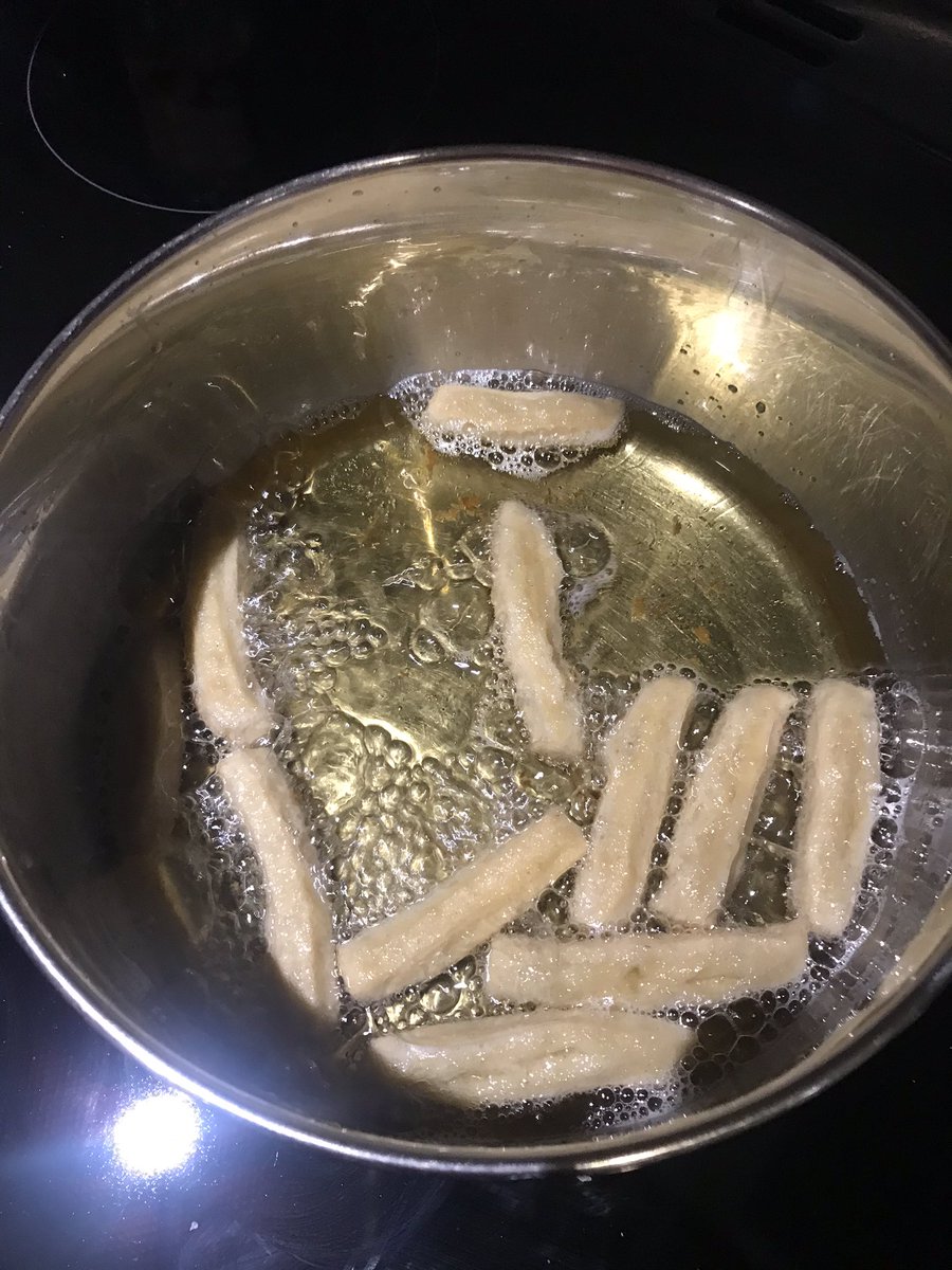 AGSTechDept's tweet photo. Day 2 in the bake off tent - Blame Alex! 
Churros were requested. Didn’t realise they puff up so much! Several piping bags and nozzles later we did it. Love our early attempt 😂😂#experiment #firsttimelasttime #neveragain @agspupilvoice @assumptionlive @AGSREDept https://t.co/LSRG5yDLQQ