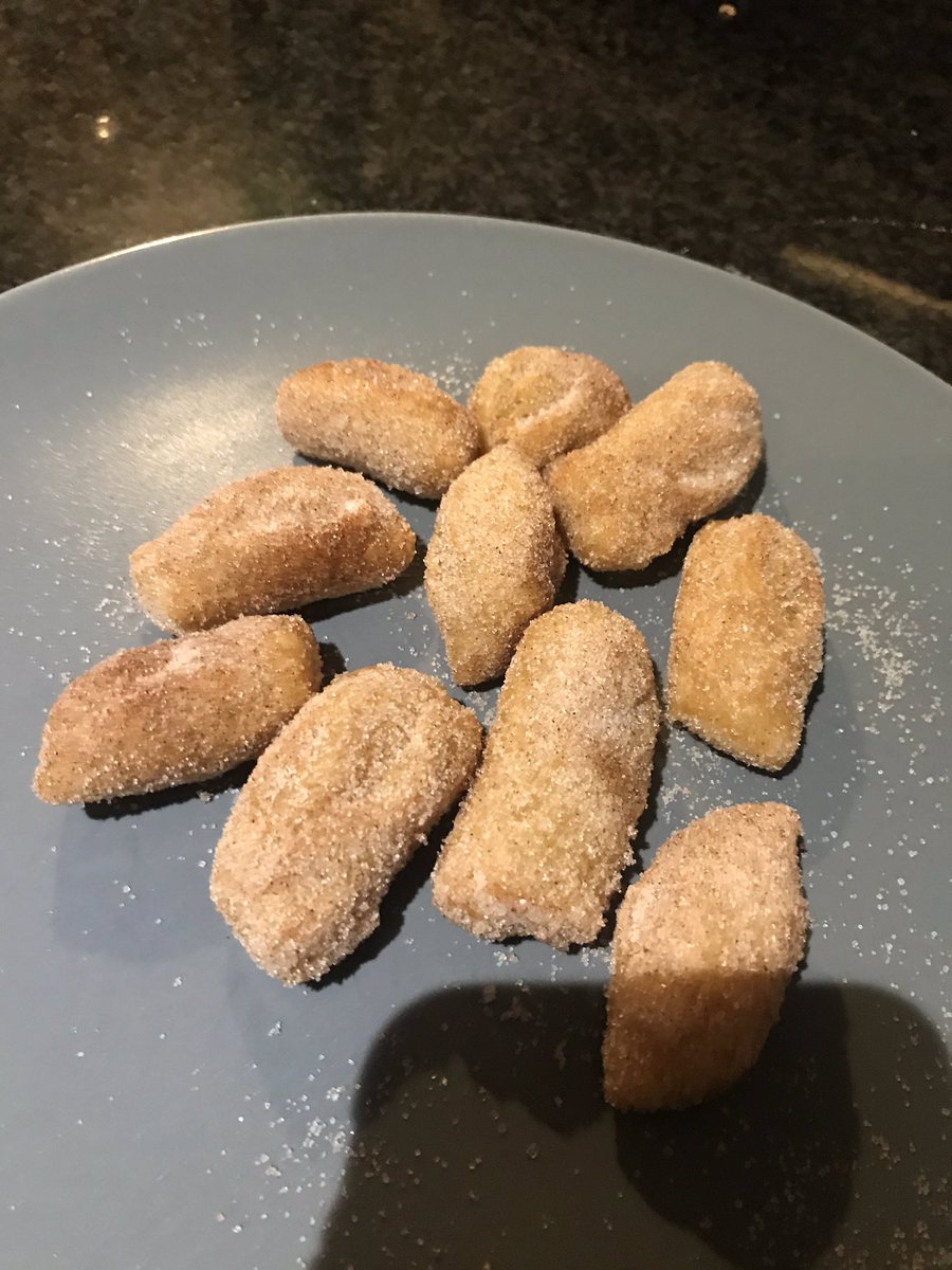 AGSTechDept's tweet photo. Day 2 in the bake off tent - Blame Alex! 
Churros were requested. Didn’t realise they puff up so much! Several piping bags and nozzles later we did it. Love our early attempt 😂😂#experiment #firsttimelasttime #neveragain @agspupilvoice @assumptionlive @AGSREDept https://t.co/LSRG5yDLQQ