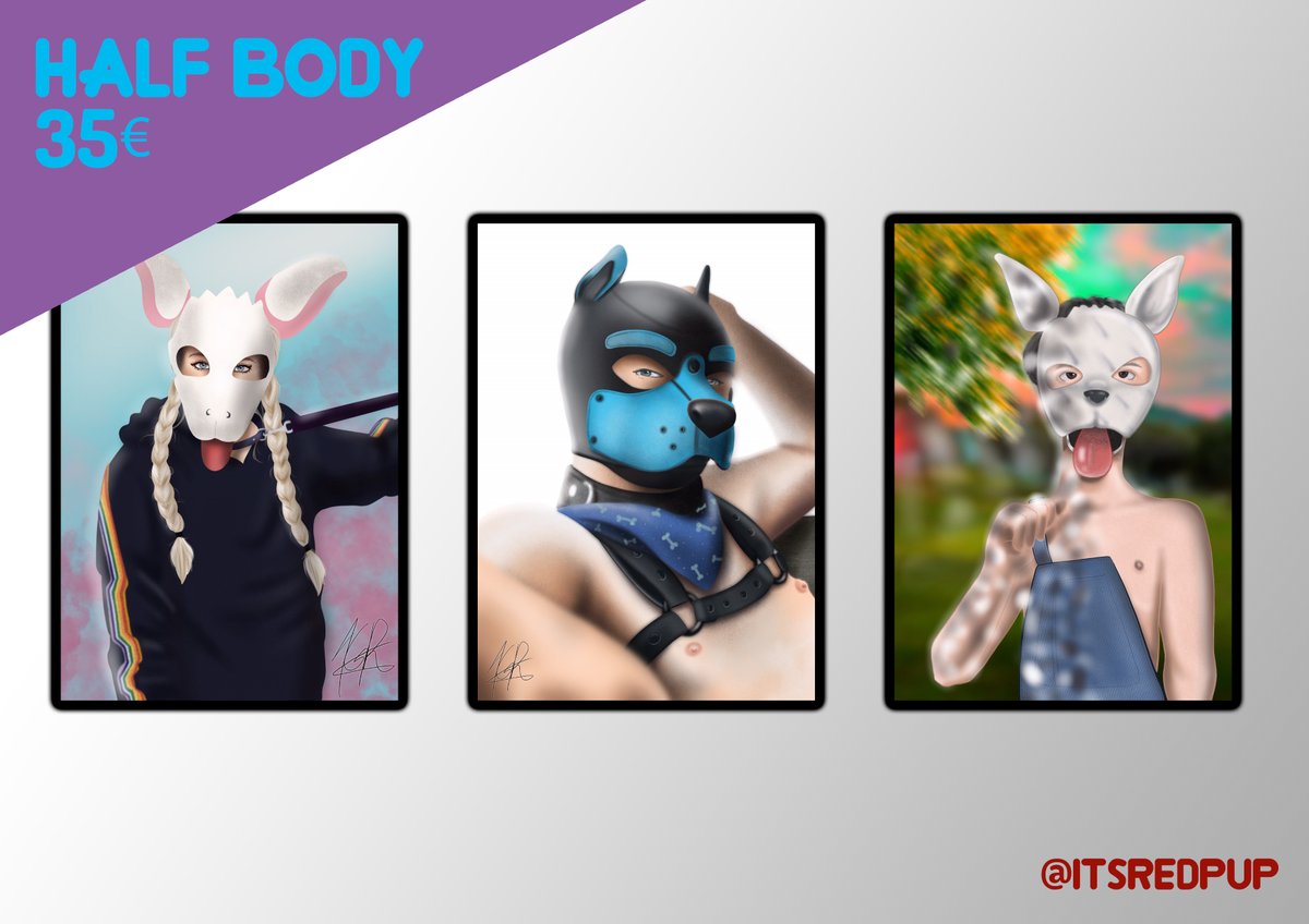 ItsRedPup's tweet image. Commissions are open!!
  I hope you all help me share this, i need it. I will try my best in each commission. If you have any question about something... Please, contact me 😊