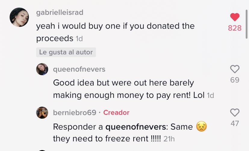 proof she’s not donating to orgs and getting upset ppl are calling her out