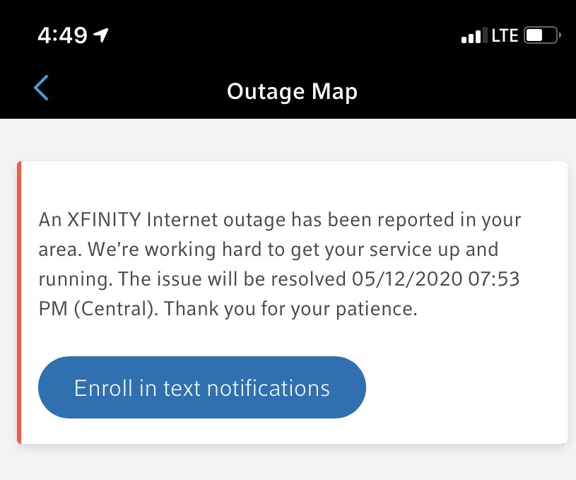 Xfinityoutage Hashtag On Twitter