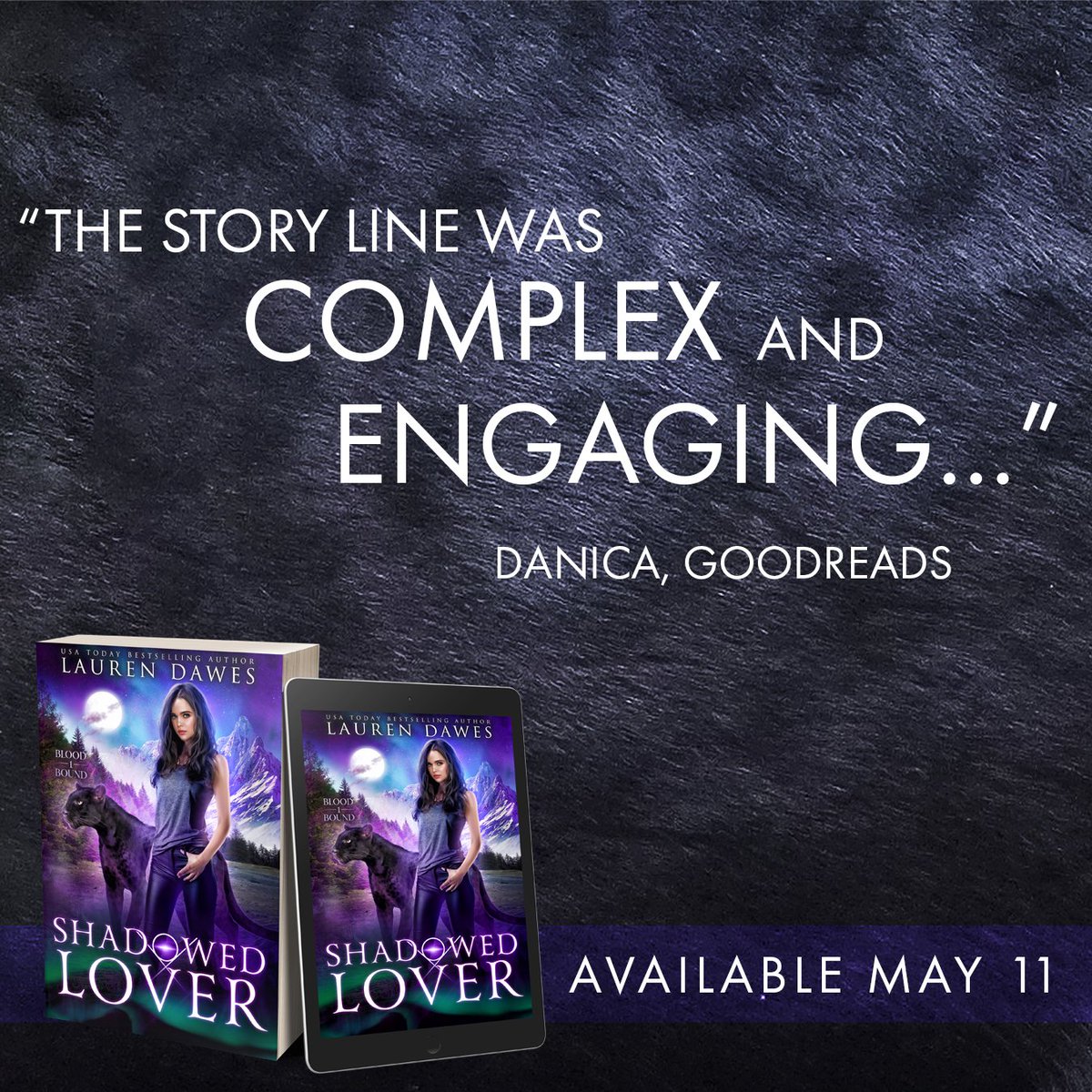 authorldawes's tweet photo. "The story line was COMPLEX and ENGAGING."

https://t.co/1fTYSzoxDz

#blackjaguars #shifters #PNR #urbanfantasy #urbanfantasylovers #PNRlovers #PNRreaders #urbanfantasyreaders #urbanfantasyreadersofinstagram #newread #newrelease https://t.co/MOj2PnFNep