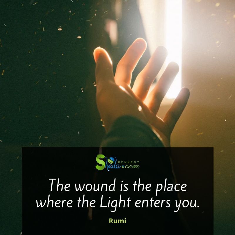 Healing was an act of courage as much as an act of necessity.