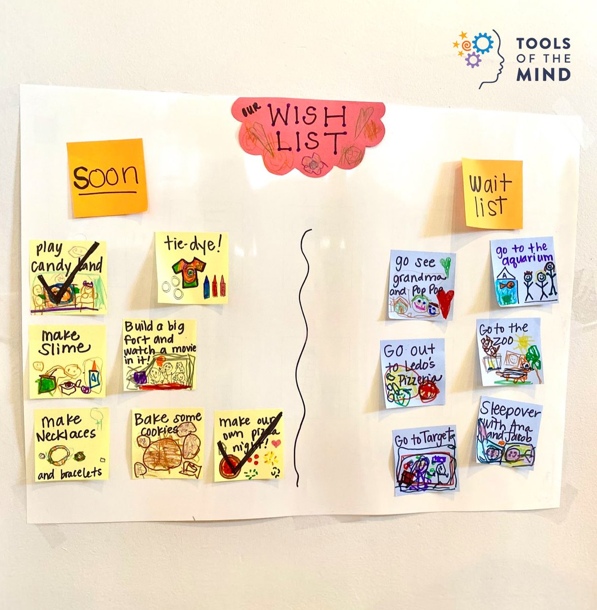 WhwWolfpack's tweet photo. There are lots of things your child wants to do with you...and so little time!
📝Try this: Make a Wish List. One side is “soon” (things you can do together now), the other is “wait list” (wait until after the pandemic).
#ToolsatHome #whwrocks https://t.co/IJajdyMb2w