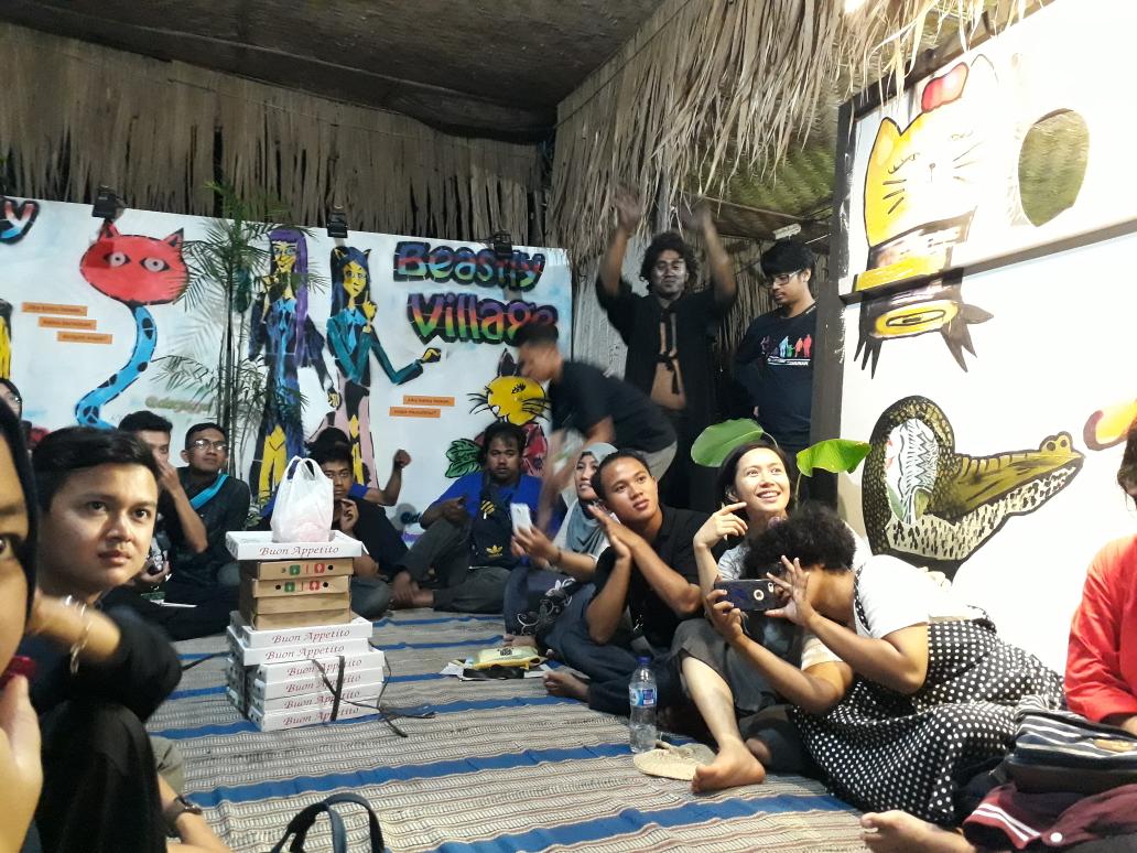 anggresrumana's tweet image. Beastly X Dac, Yogyakarta 2017-2018.