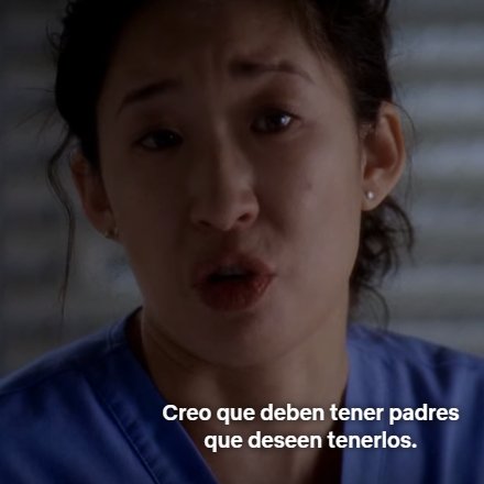 La reina de mi corazón: Cristina Yang.