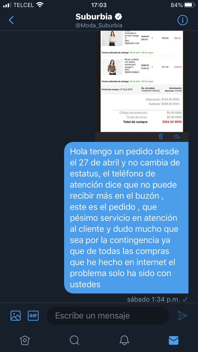 Helen694's tweet photo. @Moda_Suburbia Desde el sábado se los envié https://t.co/3dUVXB89Vf