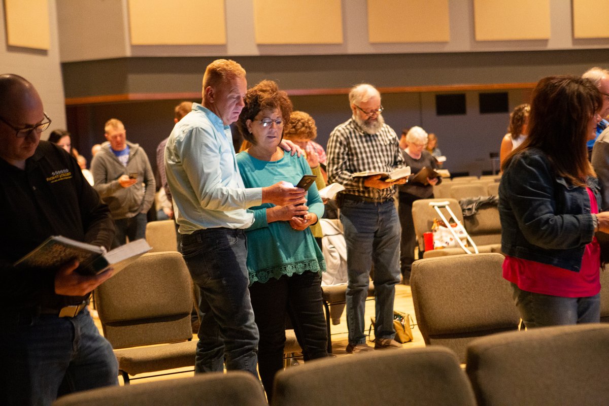 GCCinAction's tweet photo. We value the Bible as the Word of God at Grace.
We open our Bibles every week together at the beginning of the message. https://t.co/WW4smTcZBl